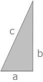 rechtwinkliges Dreieck